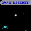 2MASS J13323656+0005075
