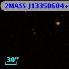 2MASS J13350604+0001206