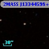 2MASS J13344598+0000586