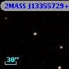 2MASS J13355729+0006551