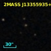 2MASS J13355935+0010312
