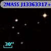 2MASS J13363317+0000006