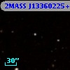 2MASS J13360225+0001169