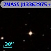 2MASS J13362975+0001030