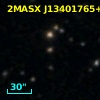 2MASX J13401765+0001392