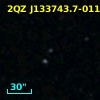 2SLAQ J133743.80-011130.8