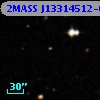 2MASS J13314512-0002171