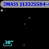 2MASS J13325584-0010301