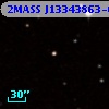 2MASS J13343863-0012086