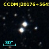 CCDM J20176+5645A