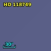 HD 118749