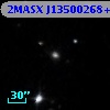 2MASX J13500268+3609115