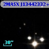 2MASX J13442332+3620265