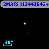 2MASS J13443645+3604425