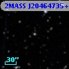 2MASS J20464735+6039397