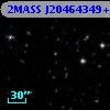 2MASS J20464349+6037459