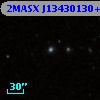 2MASX J13430130+2945330