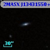 2MASX J13431550+2942410