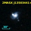 2MASX J13503441+2922221