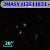 2MASX J13511821+2928488