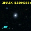 2MASX J13504355+2907250