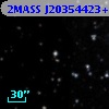 2MASS J20354423+6004159