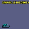 2MASX J13430963+2610400