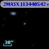 2MASX J13440542+2620175