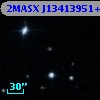 2MASX J13413951+2405489