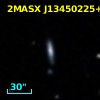 2MASX J13450225+2519322