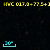 HVC 017.0+77.5+100