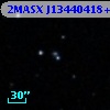 2MASX J13440418+2228405