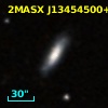 2MASX J13454500+0730542