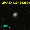 2MASX J13423250+0304550