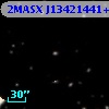 2MASX J13421441+0215530