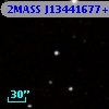 2MASS J13441677+0033296
