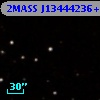 2MASS J13444236+0012516