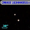 2MASS J13444351+0009202