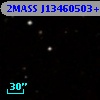 2MASS J13460503+0000352