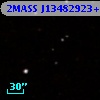2MASS J13482923+0002081