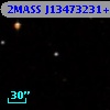 2MASS J13473231+0001027