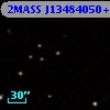 2MASS J13484050+0004396