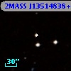 2MASS J13514838+0013230