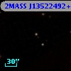 2MASS J13522492+0002509