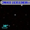 2MASS J13513038+0001054