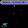 2MASS J13443202-0011595