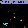 2MASS J13444071-0013436
