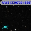 NVSS J220720+650726