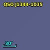 QSO J1344-1035