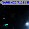 NAME NGC 7129 STRONG MOL OUTFLOW